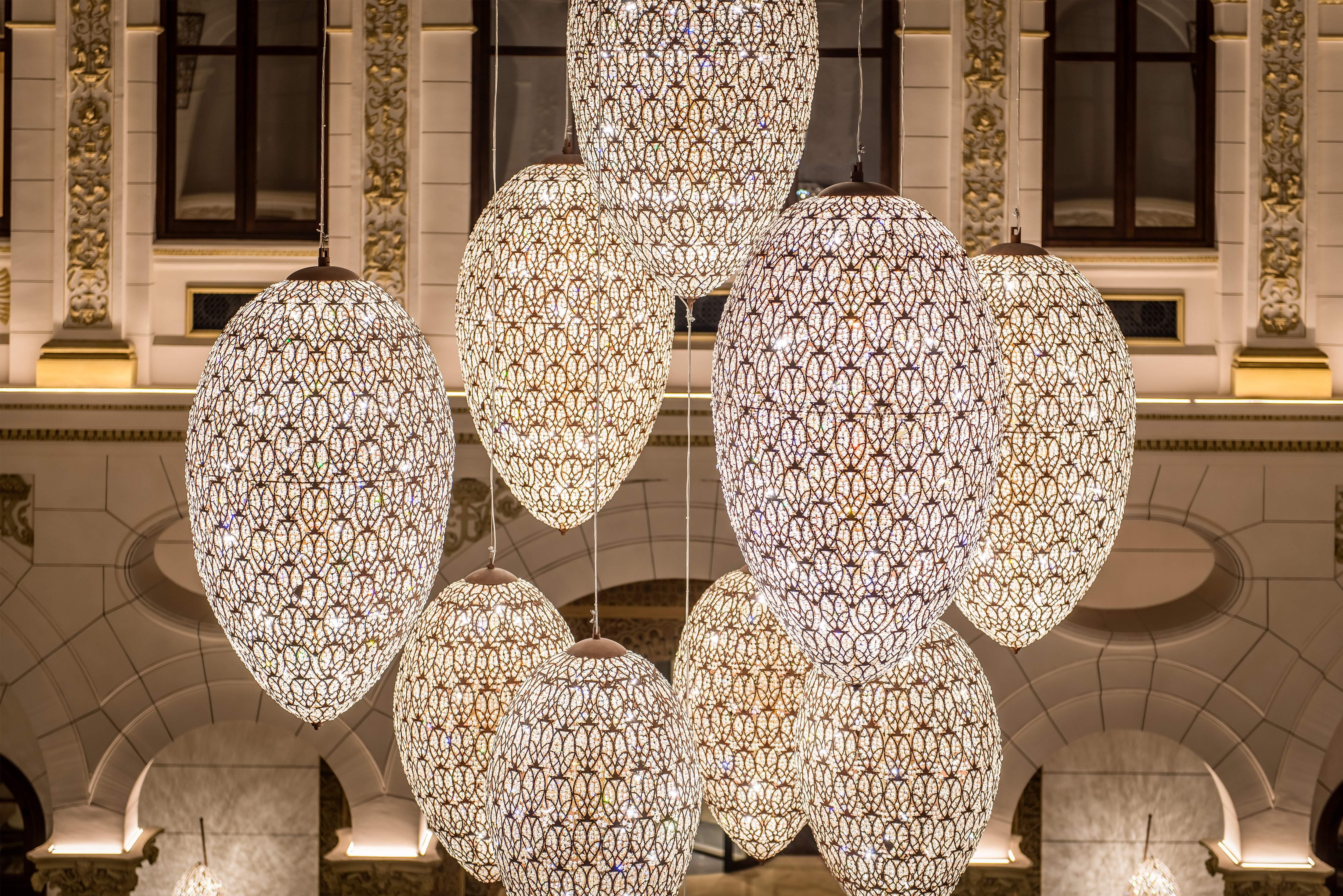 Gran Hotel Miramar Gl Malaga Exterior photo The chandelier at the lobby of the Ritz-Carlton, DIFC
